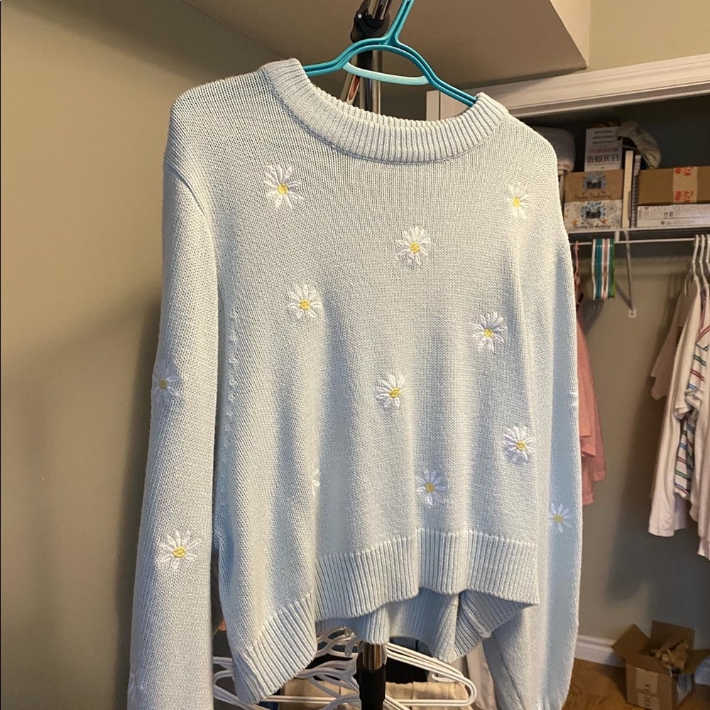 Floral Sweater